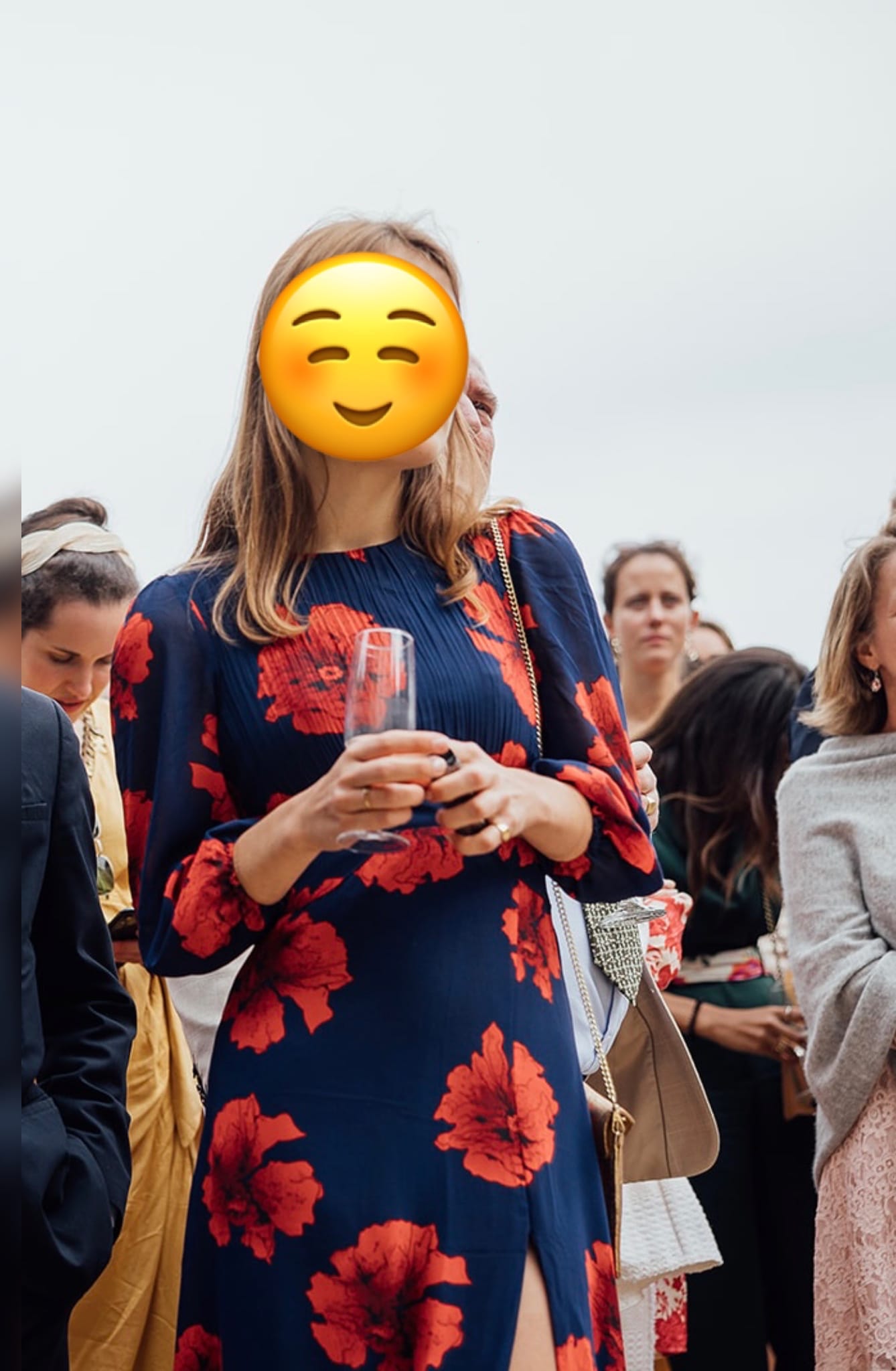Robe midi à fleurs · Fait main · taille 34 · Robe · à louer - photo 2