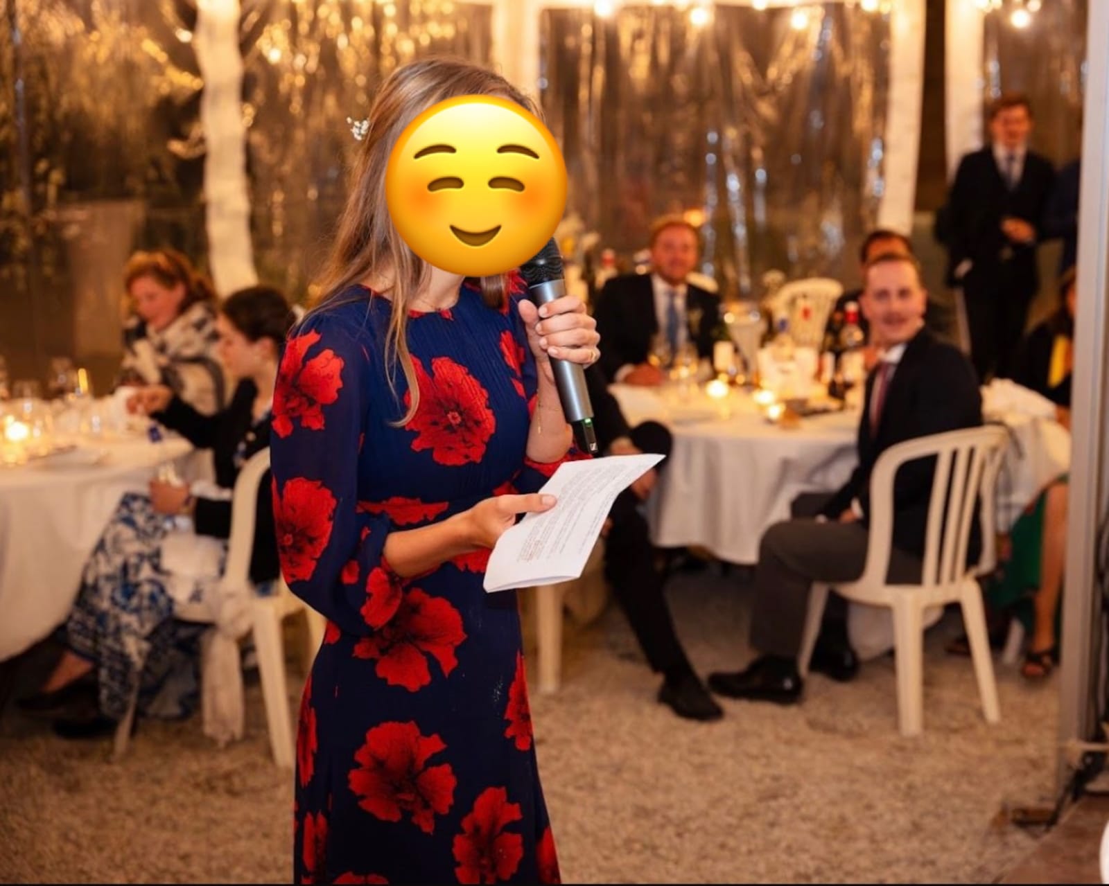 Robe midi à fleurs · Fait main · taille 34 · Robe · à louer - photo 3