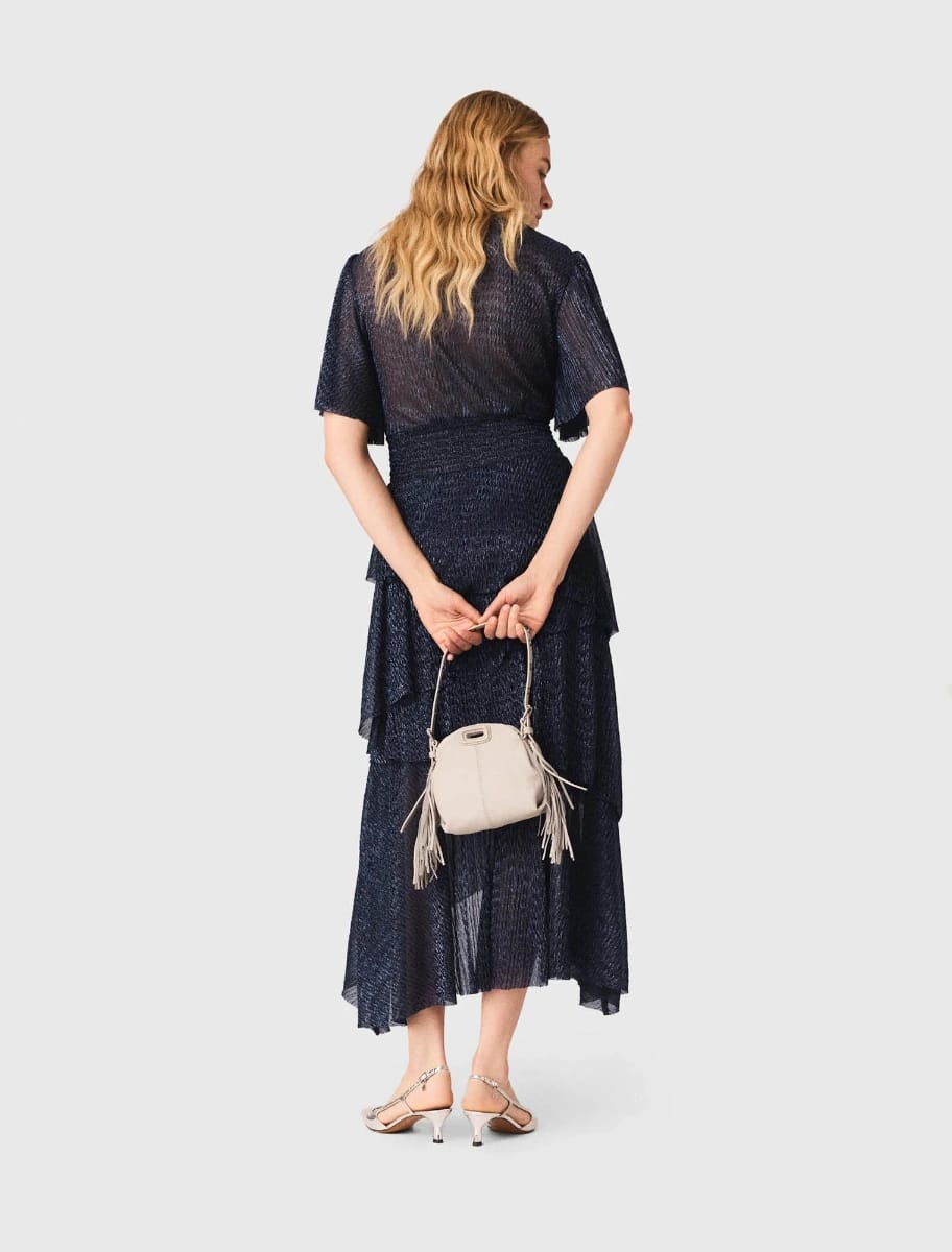 Roble bleue nuit · Sézane · taille XS · Robe · à louer - photo 2
