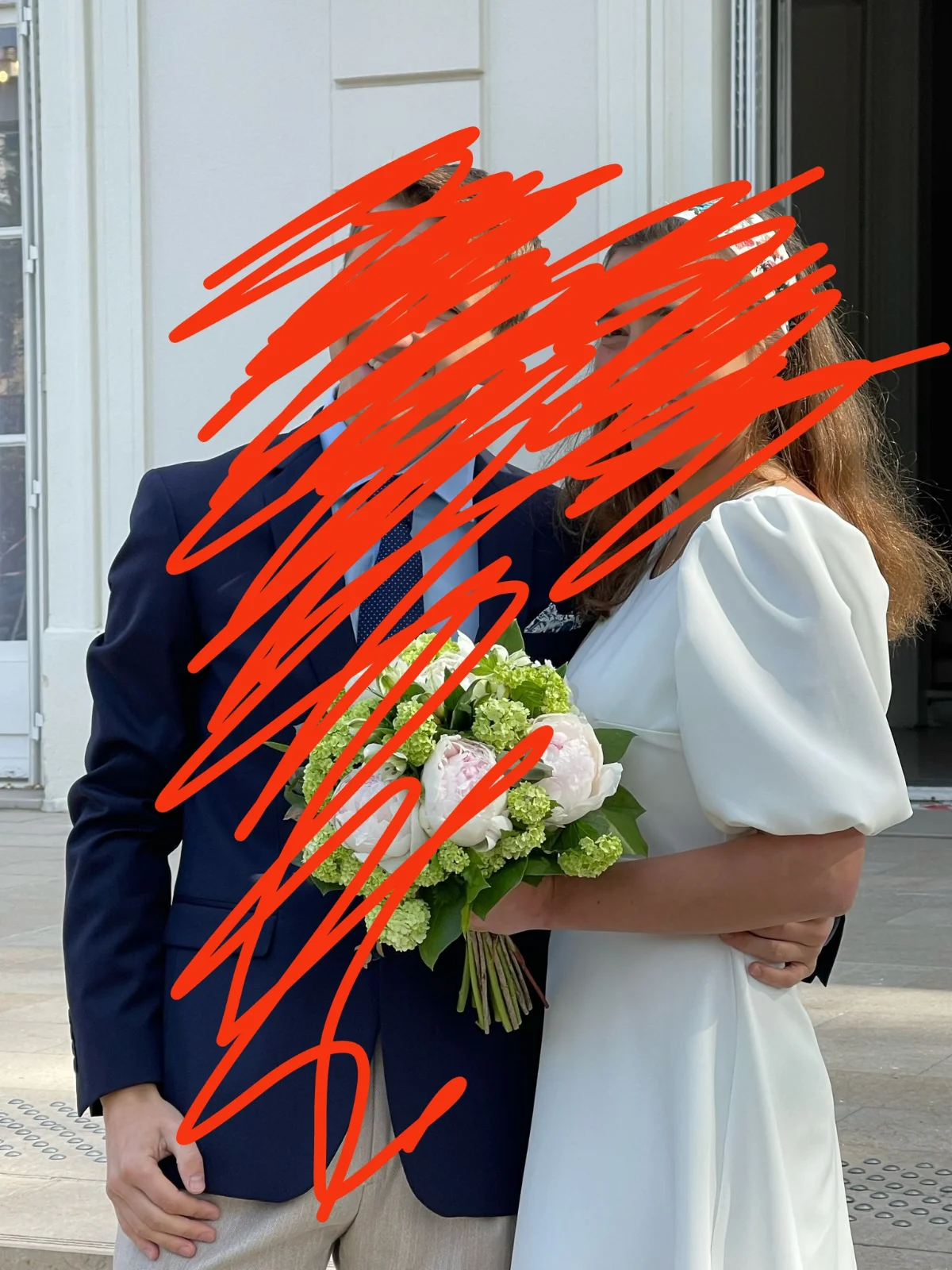 Robe mariage civil · Miphai · taille M · Robe · à louer - photo 2