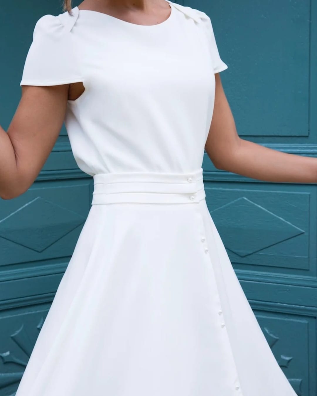 Ensemble mariage civil atelier camille · Atelier Camille · taille S · Ensemble · à louer - photo 3